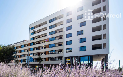 HOMreal.sk |  na prenájom moderný 2-izbový byt v bytovom dome Arboria na Novomestskej ulici.